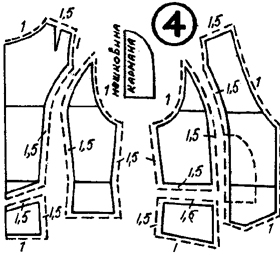 выкройки жилетов из меха