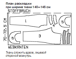 Выкройка летних брюк